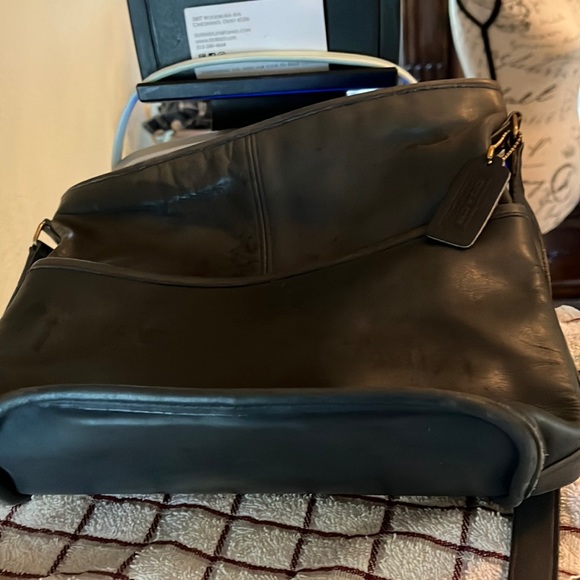 Coach vintage hobo leather bag good shape no tears - Picture 1 of 11